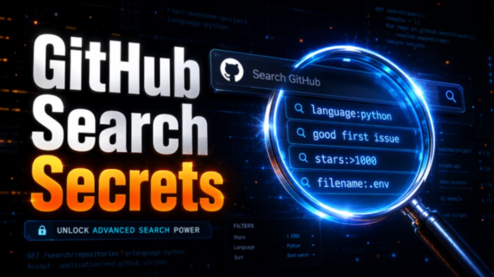 GitHub search dorking tutorial - find hidden repos, beginner issues and internship projects