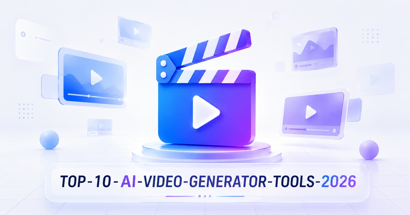 Top 10 AI video generator tools 2026 — Veo, Hedra, Runway, Kling aur aur tools compare kiye gaye